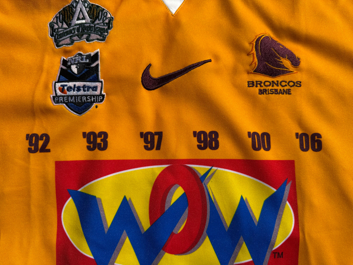2008 Brisbane Broncos Heritage Jersey (3XL)