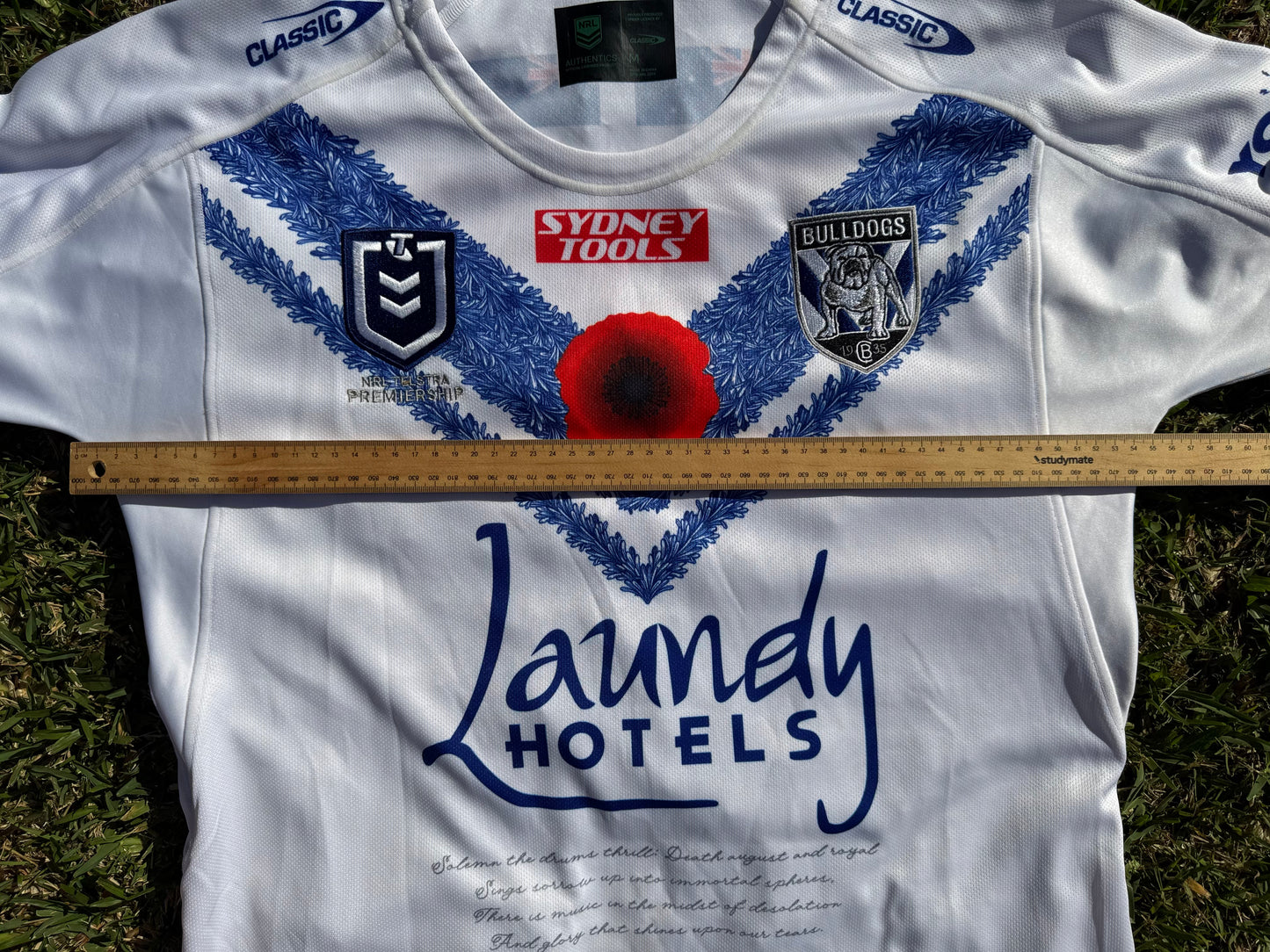 2023 Canterbury Bankstown Bulldogs Anzac Jersey (L)