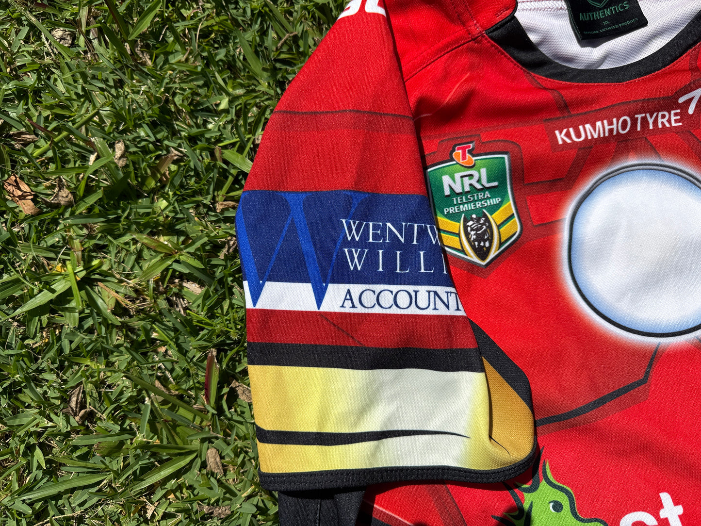 2014 St George Illawarra Ironman Marvel Jersey (XL)