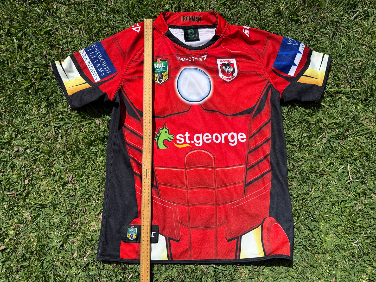 2014 St George Illawarra Ironman Marvel Jersey (XL)
