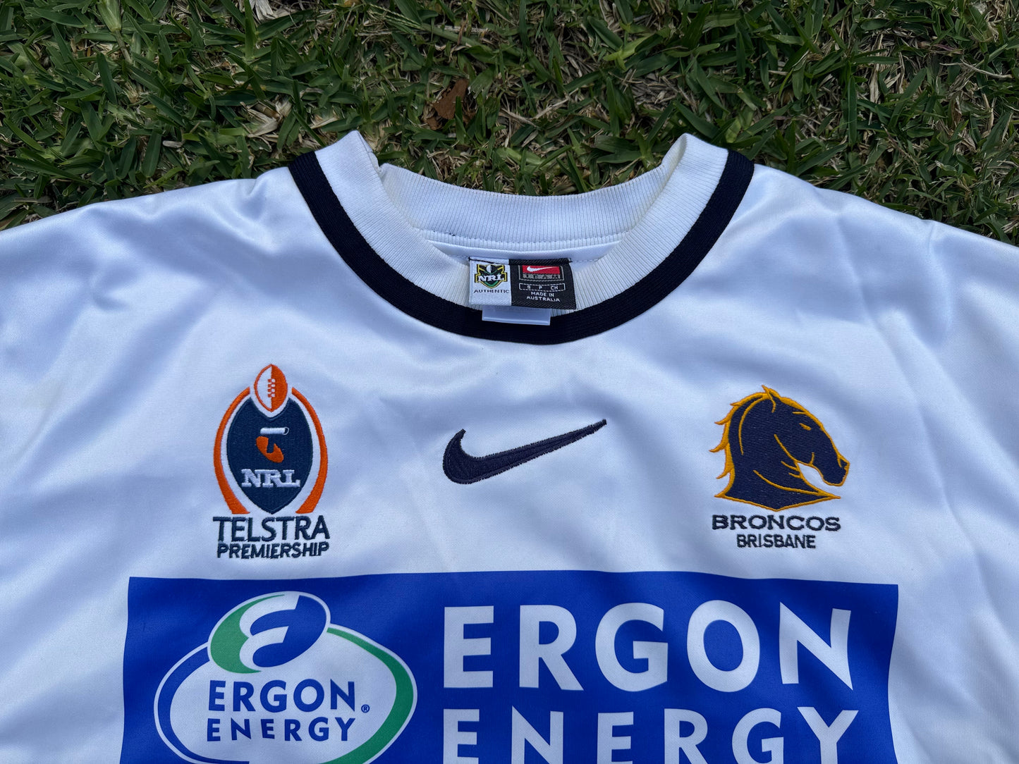 2004 Brisbane Broncos Player Issue Karmichael Hunt Signed (M)