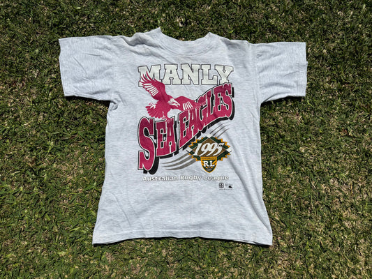 1995 Manly Sea Eagles Full Boar Tee (M)