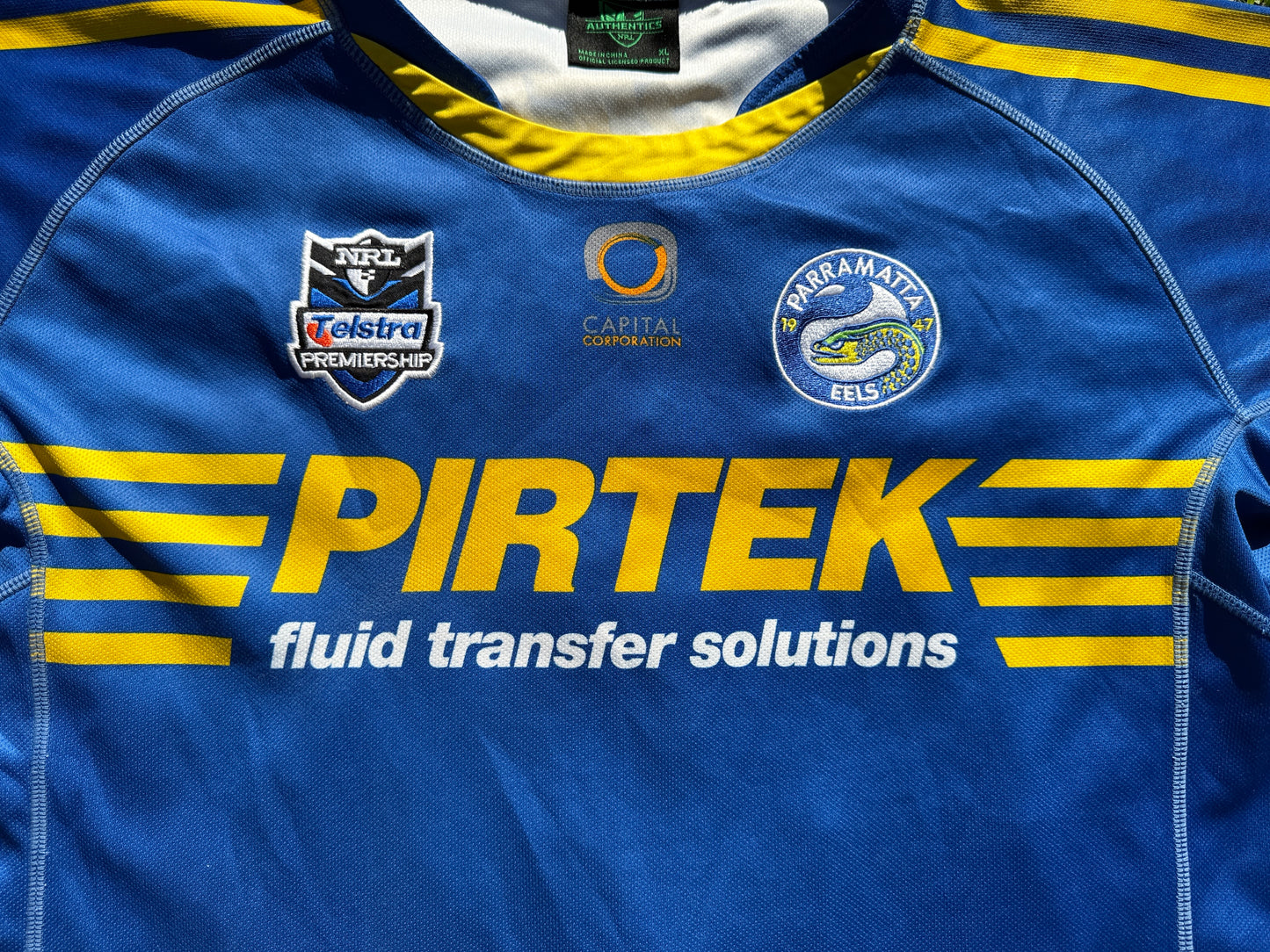 2012 Parramatta Eels Home Jersey (2XL)