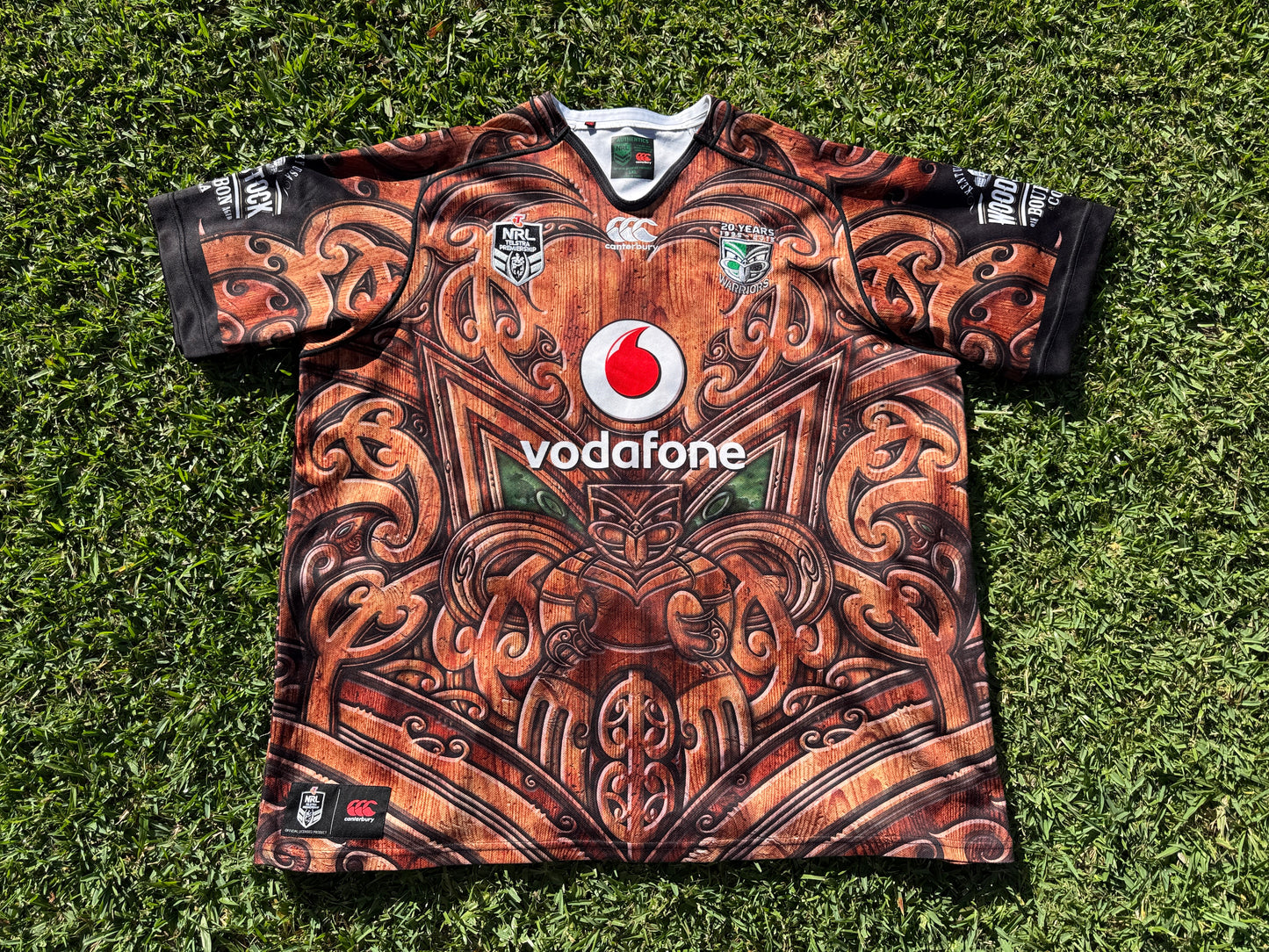 2015 NZ Warriors Heritage Jersey (5XL)