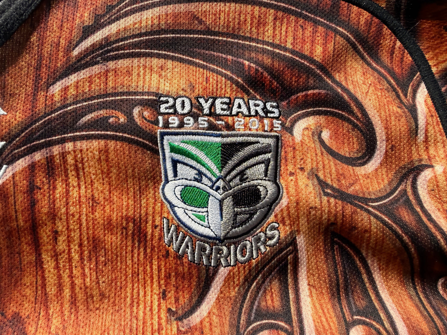 2015 NZ Warriors Heritage Jersey (5XL)