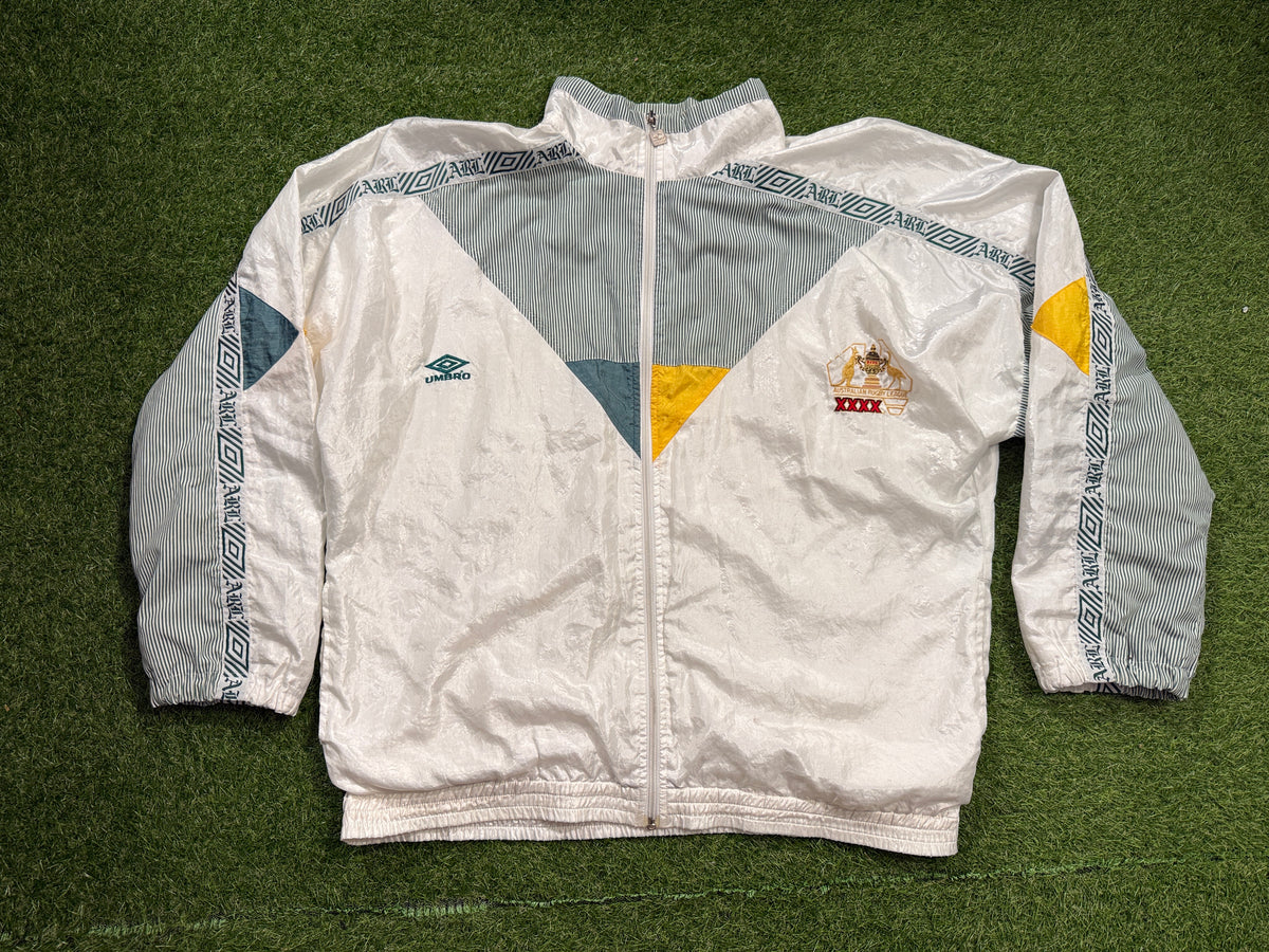 1992/93 Australian Kangaroos white Umbro Jacket (L-XL)