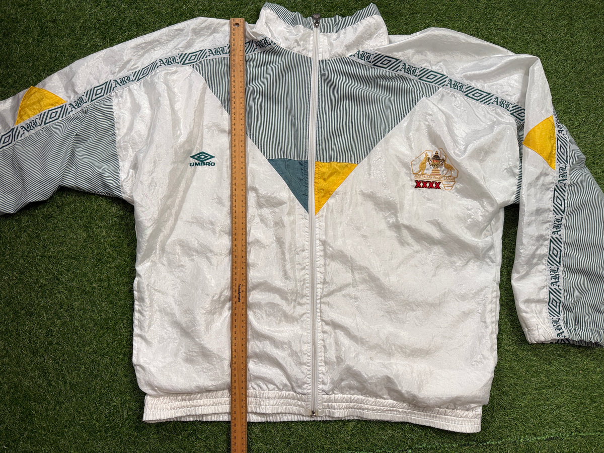 1992/93 Australian Kangaroos white Umbro Jacket (L-XL)