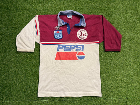 1993 Manly Sea Eagles Home Long Sleeve Jersey (M)
