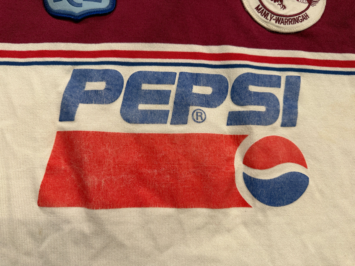 1993 Manly Sea Eagles Home Long Sleeve Jersey (M)
