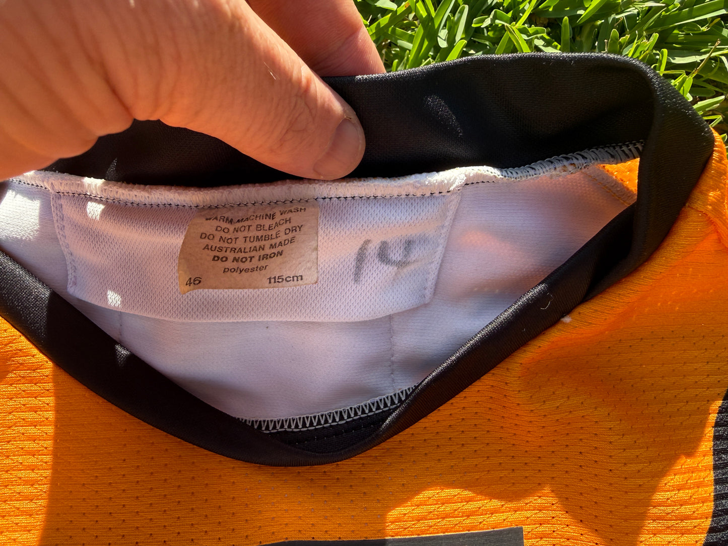 2013 Wests Tigers Heritage Match Issue - Ava Seumanufagai Jersey (XL)