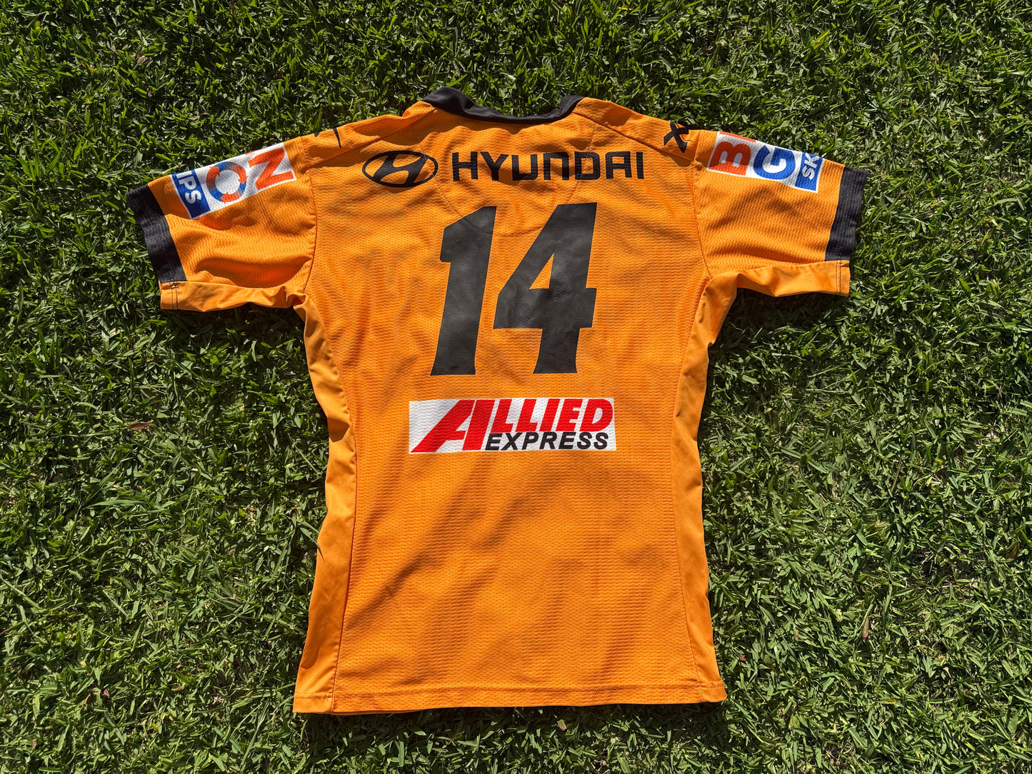 2013 Wests Tigers Heritage Match Issue - Ava Seumanufagai Jersey (XL)
