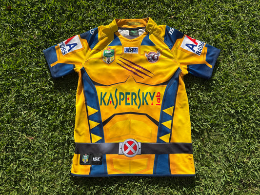 2014 Manly SeaEagles Wolverine Marvel Jersey (L)