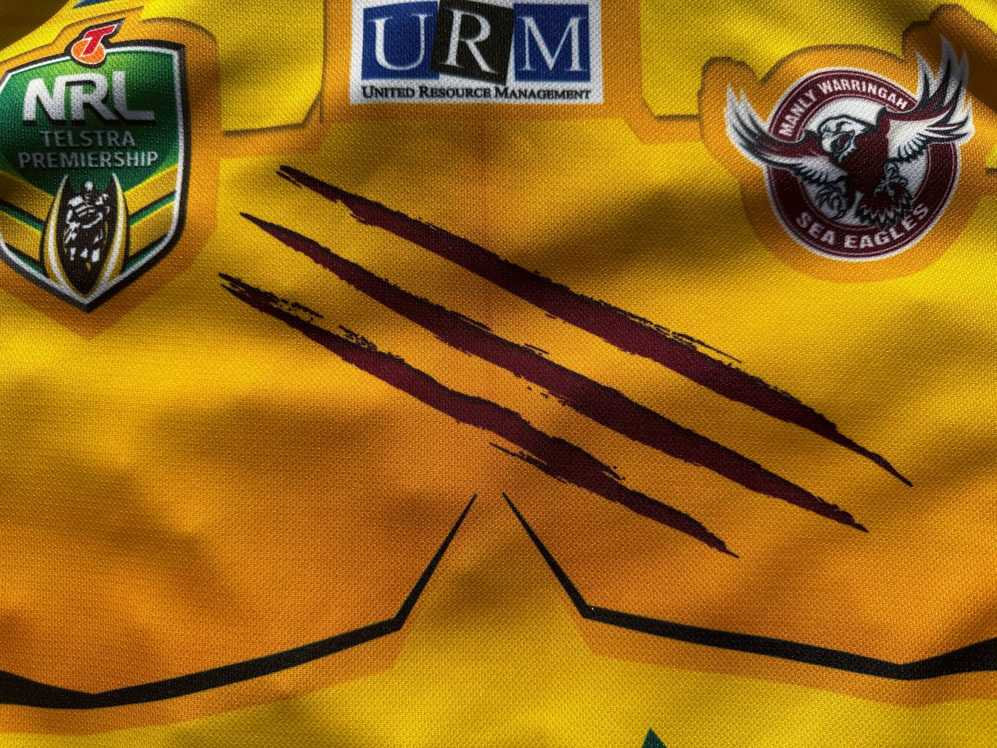 2014 Manly SeaEagles Wolverine Marvel Jersey (L)