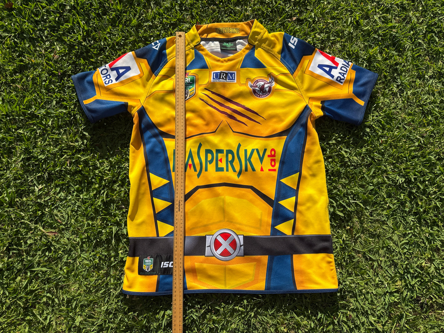 2014 Manly SeaEagles Wolverine Marvel Jersey (L)