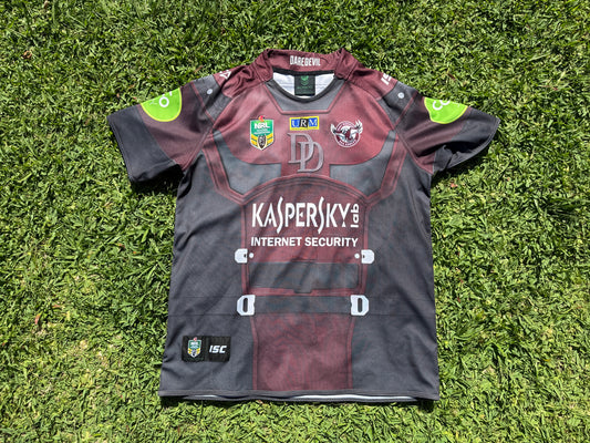2015 Manly SeaEagles Daredevil Marvel Jersey (XL)