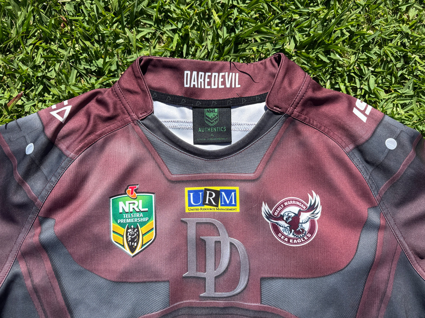 2015 Manly SeaEagles Daredevil Marvel Jersey (XL)