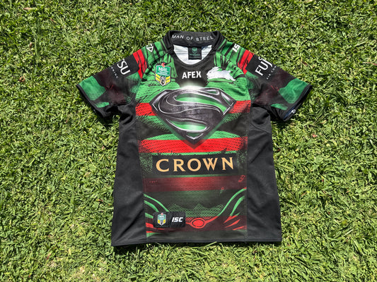 2014 South Sydney Rabbitohs Superman Jersey (L)