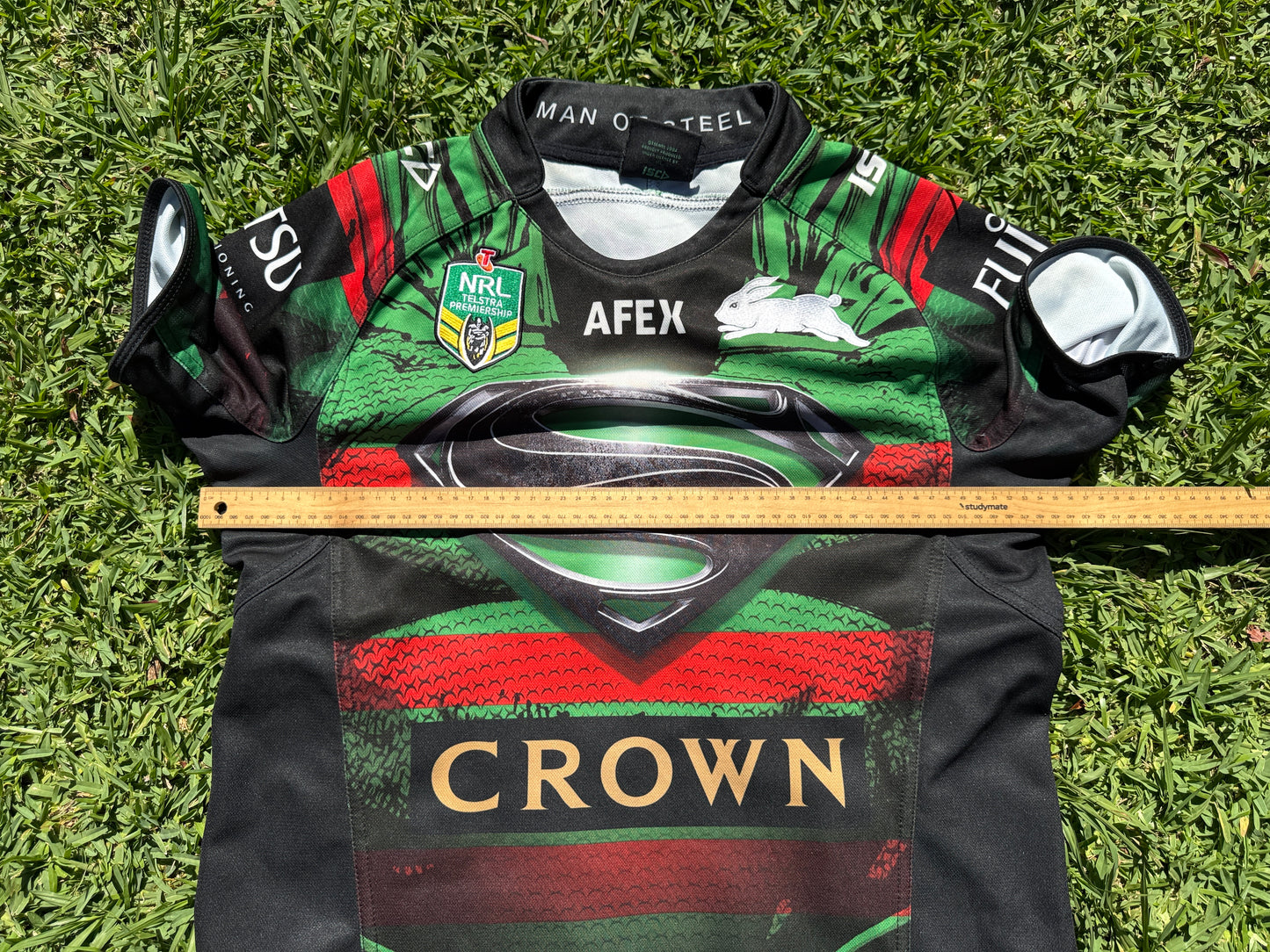 2014 South Sydney Rabbitohs Superman Jersey (L)