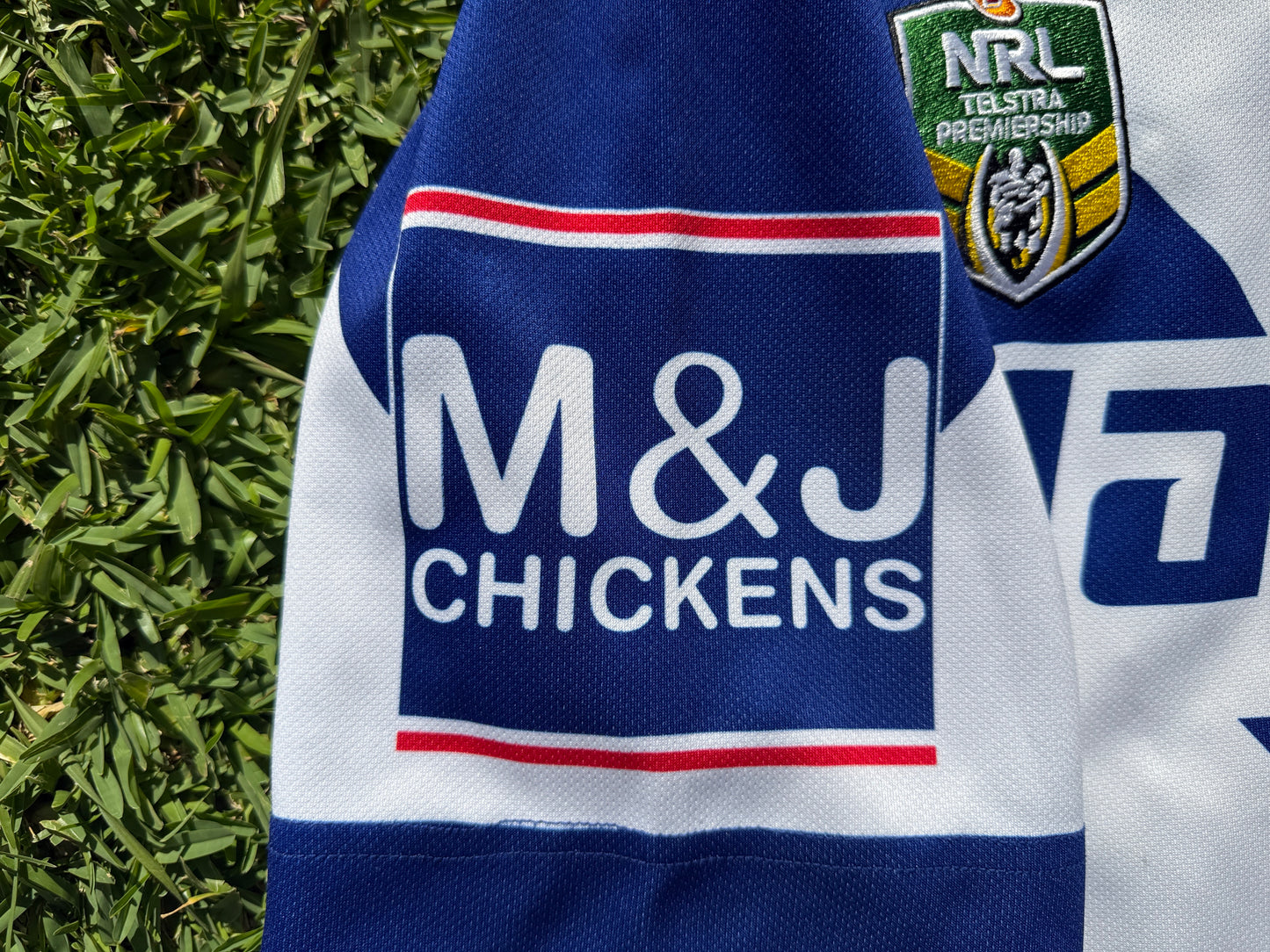 2015 Canterbury Bankstown Bulldogs Anniversary Home Jersey (4XL)