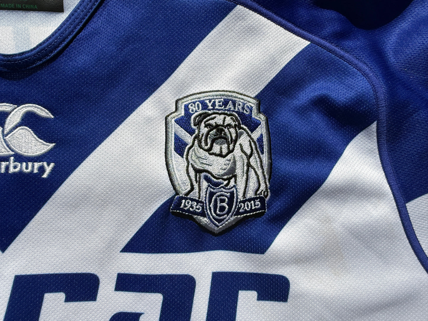 2015 Canterbury Bankstown Bulldogs Anniversary Home Jersey (4XL)