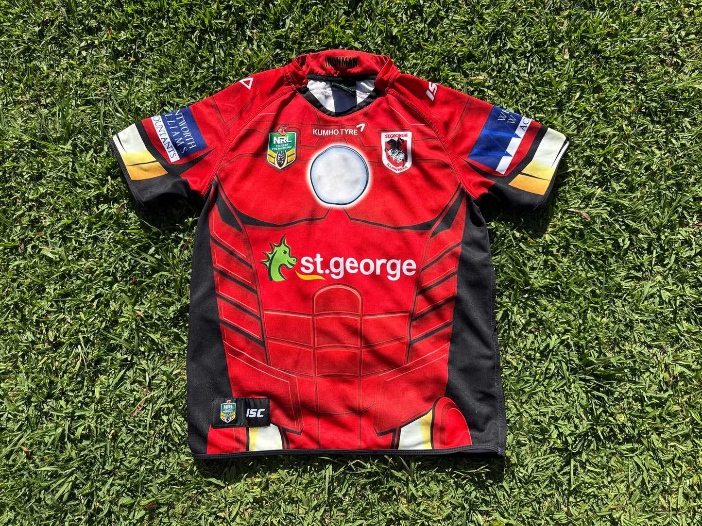 2014 St George Illawarra Ironman Marvel Jersey (L)
