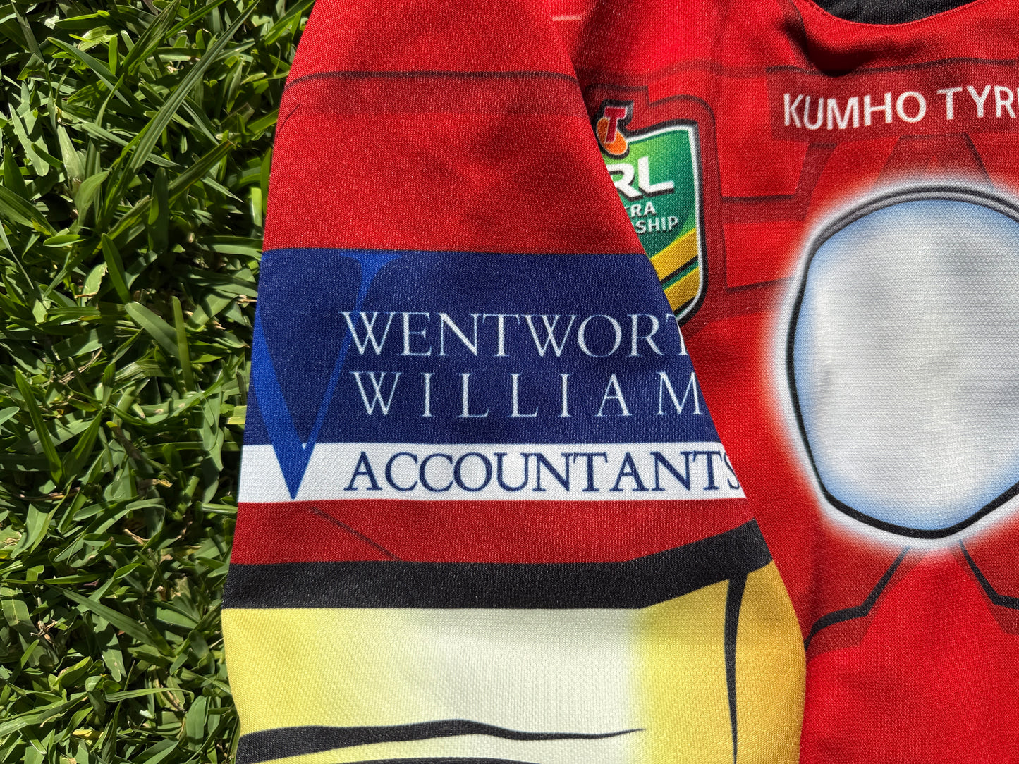 2014 St George Illawarra Ironman Marvel Jersey (L)