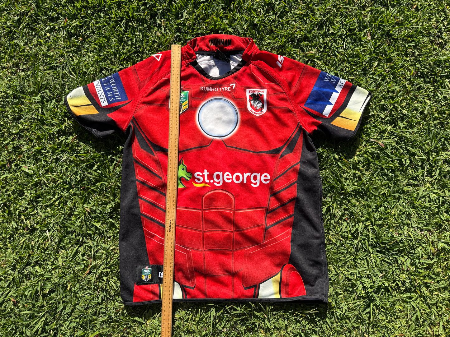 2014 St George Illawarra Ironman Marvel Jersey (L)