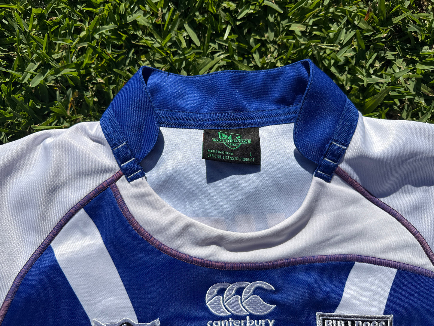 2012 Canterbury Bankstown Bulldogs Home Jersey (L)