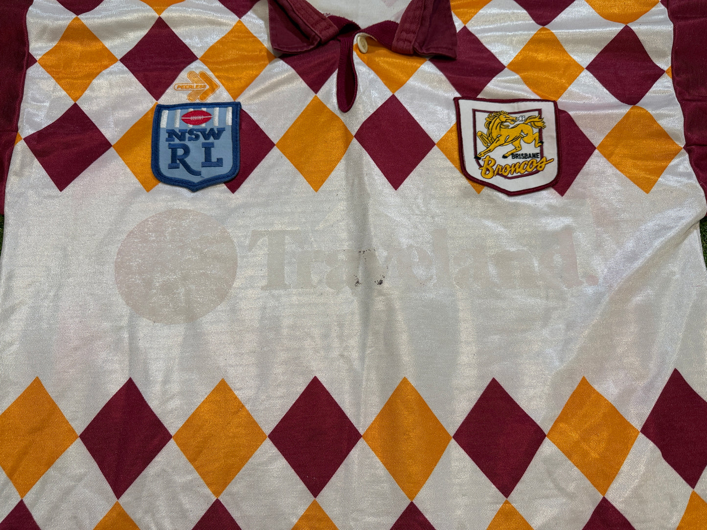 1994 Brisbane Broncos Diamond Away Jersey (2XL)