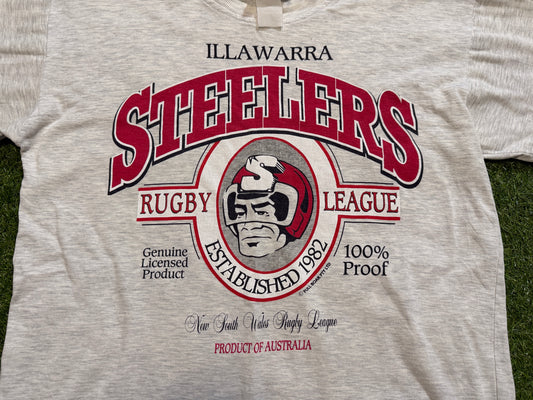 Illawarra Steelers Full Boar Tee (L)