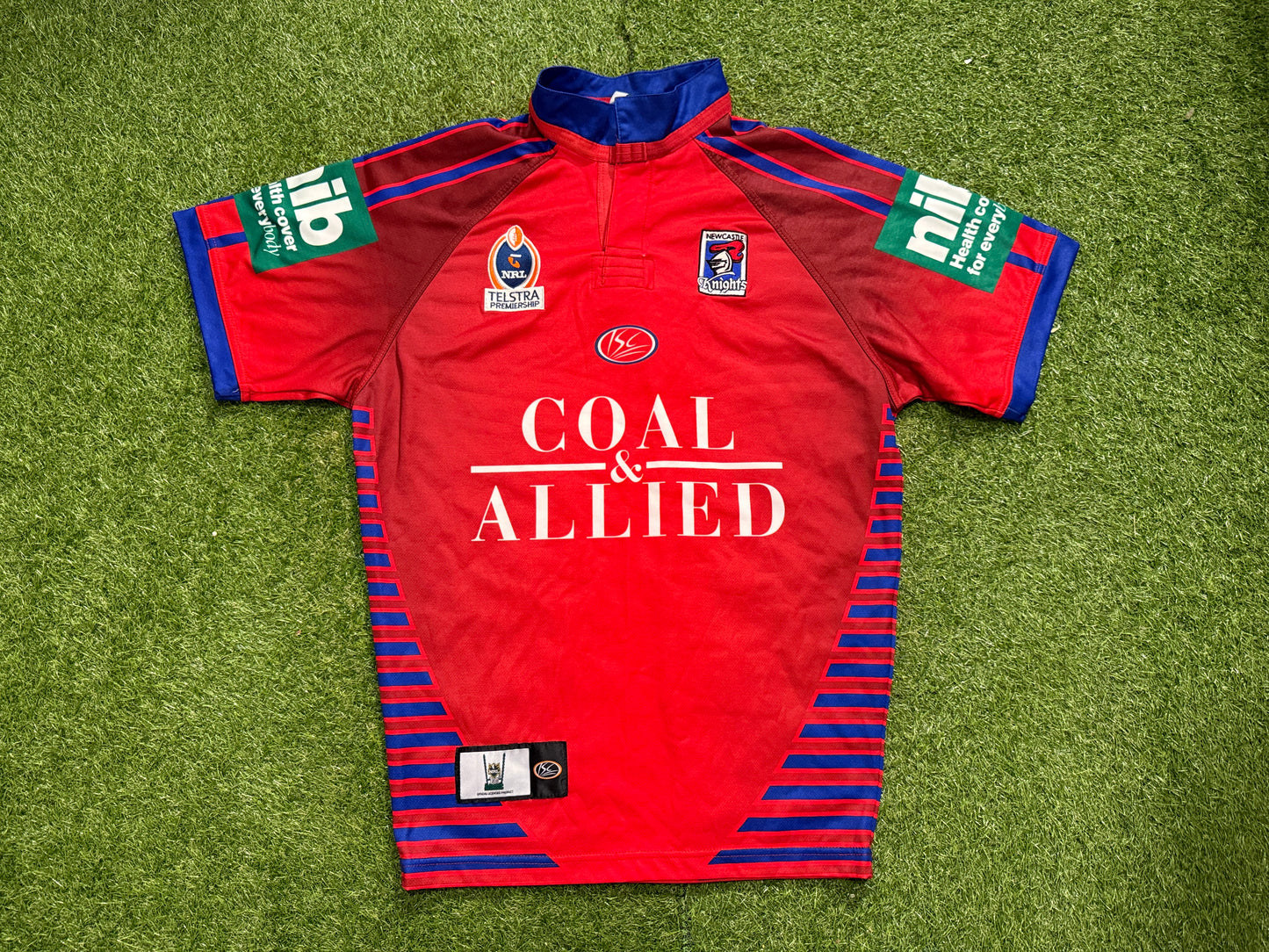 2006 Newcastle Knights Player issue Away Jersey (L)