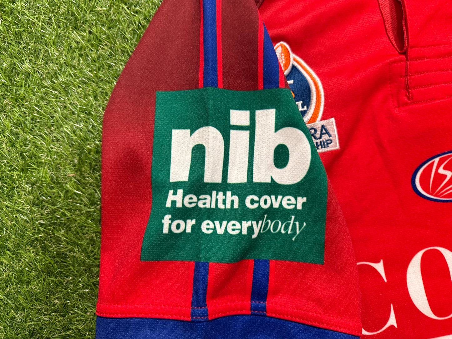 2006 Newcastle Knights Player issue Away Jersey (L)