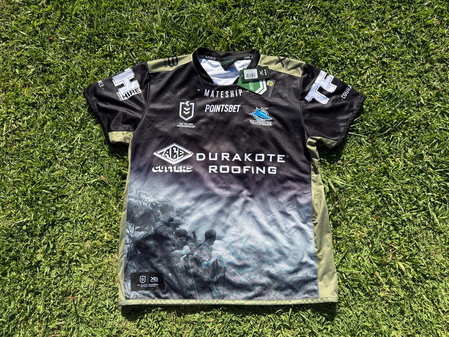 2019 Cronulla Sharks Kokoda Jersey (4XL)