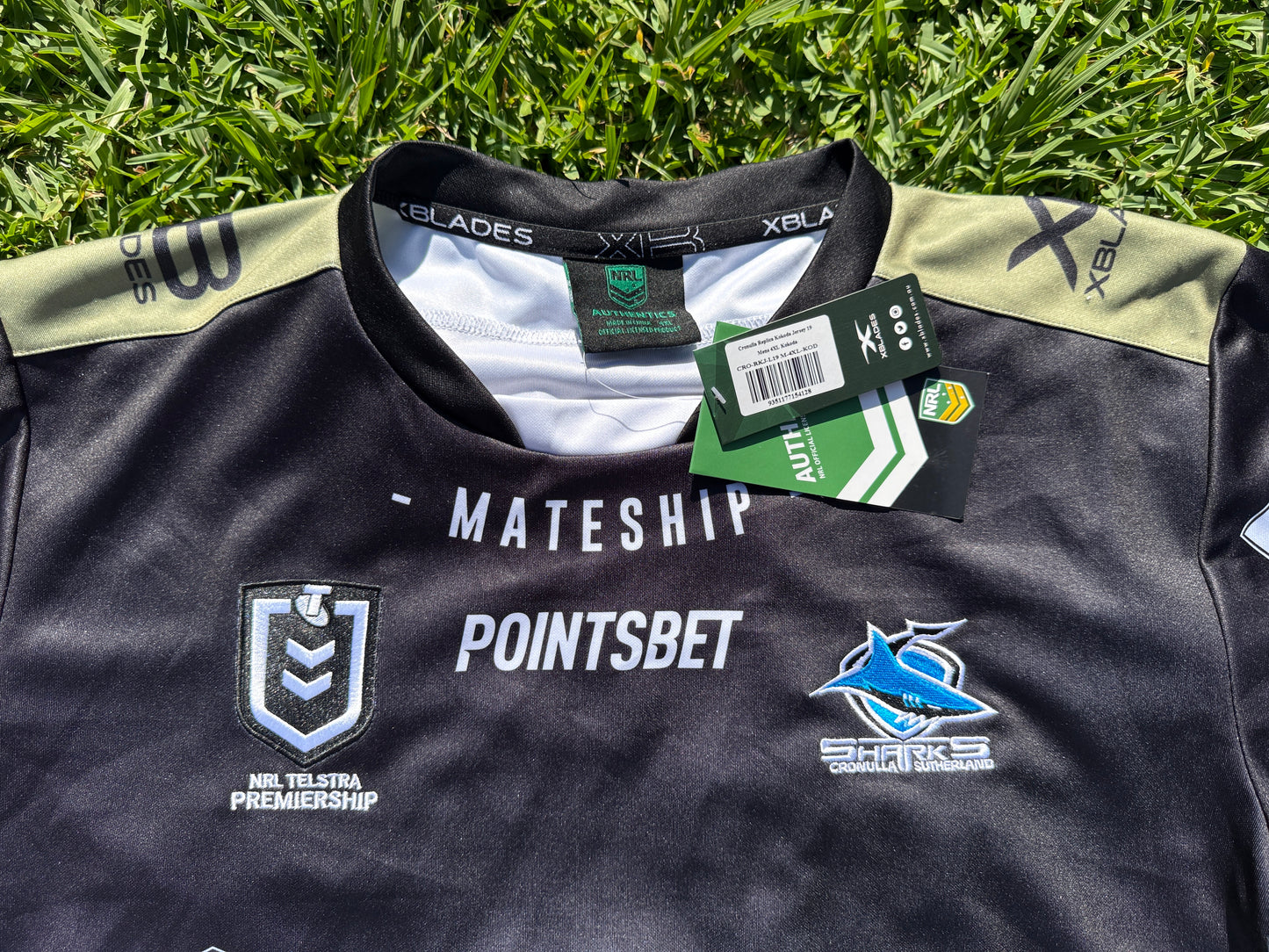 2019 Cronulla Sharks Kokoda Jersey (4XL)