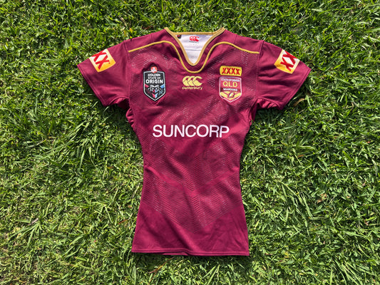 2017 QLD Maroons Player Cut Jersey (S)