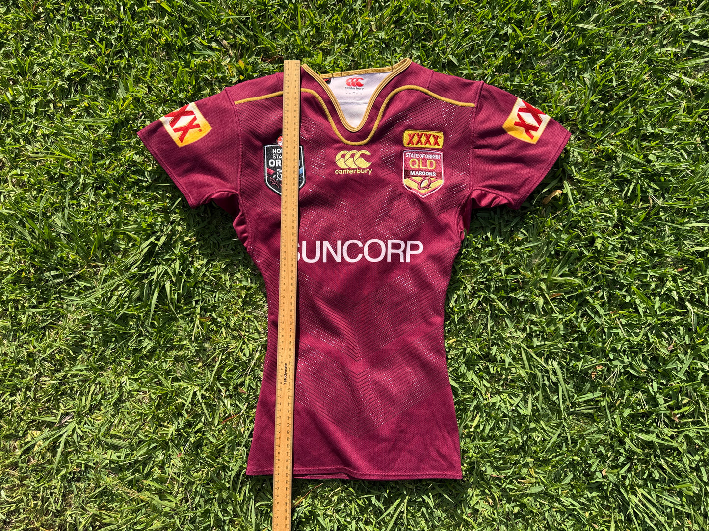 2017 QLD Maroons Player Cut Jersey (S)