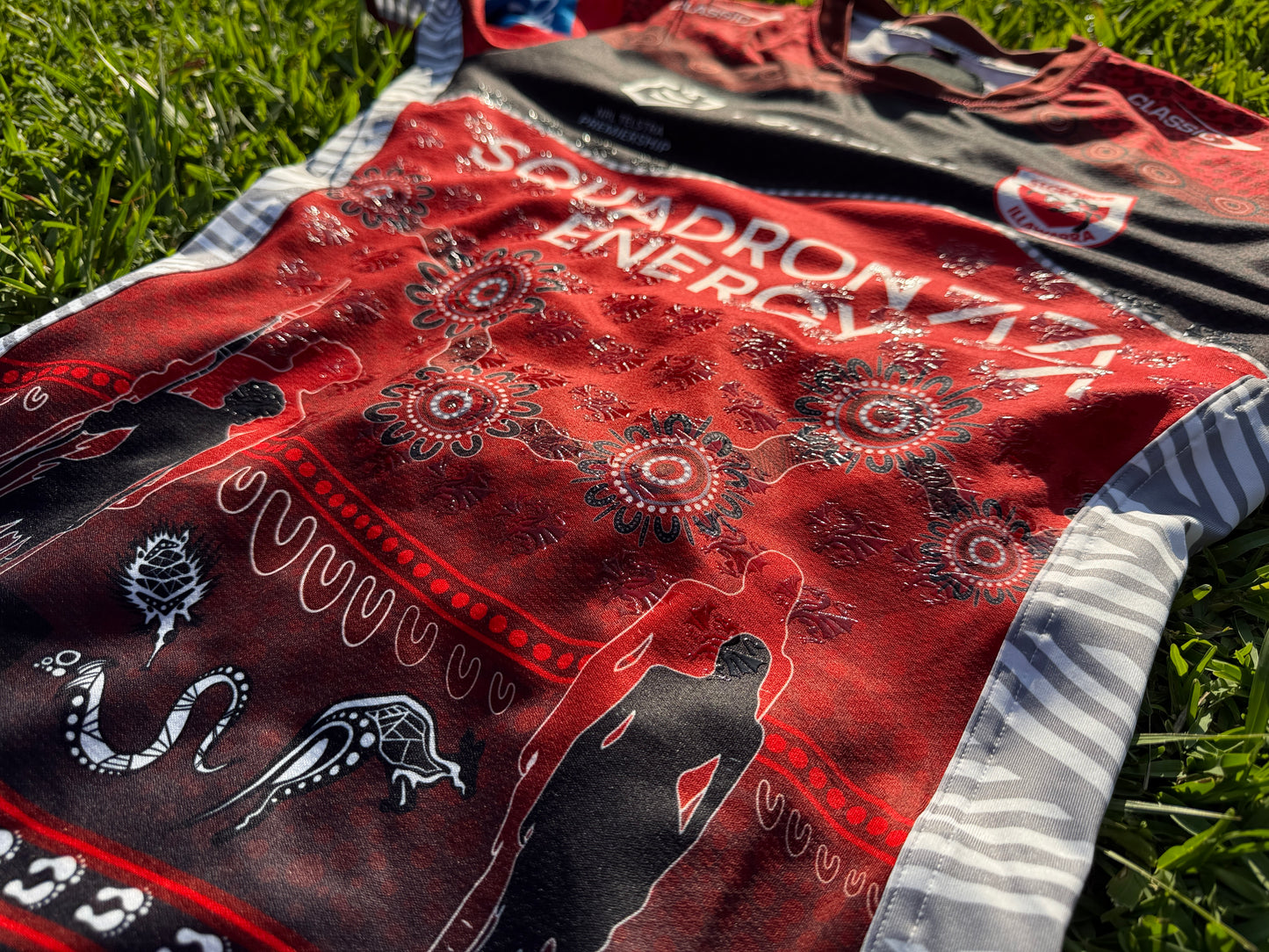 2025 St George Illawarra Dragons Indigenous Player Issue Jersey (S)