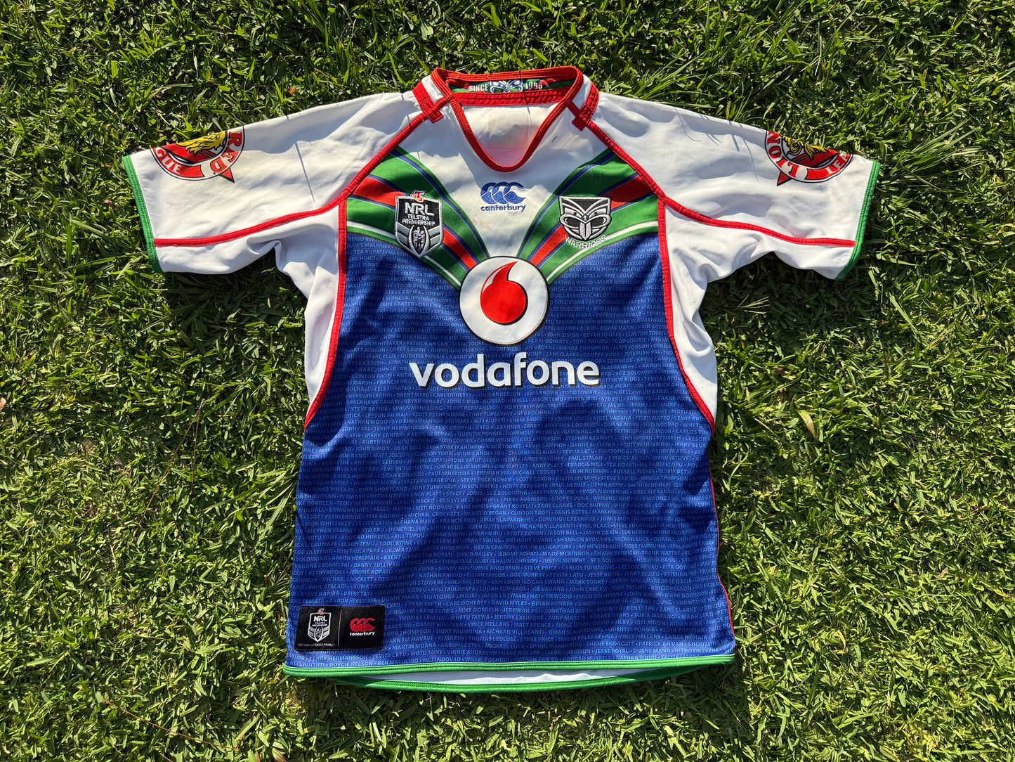 2014 NZ Warriors Heritage Jersey (L)