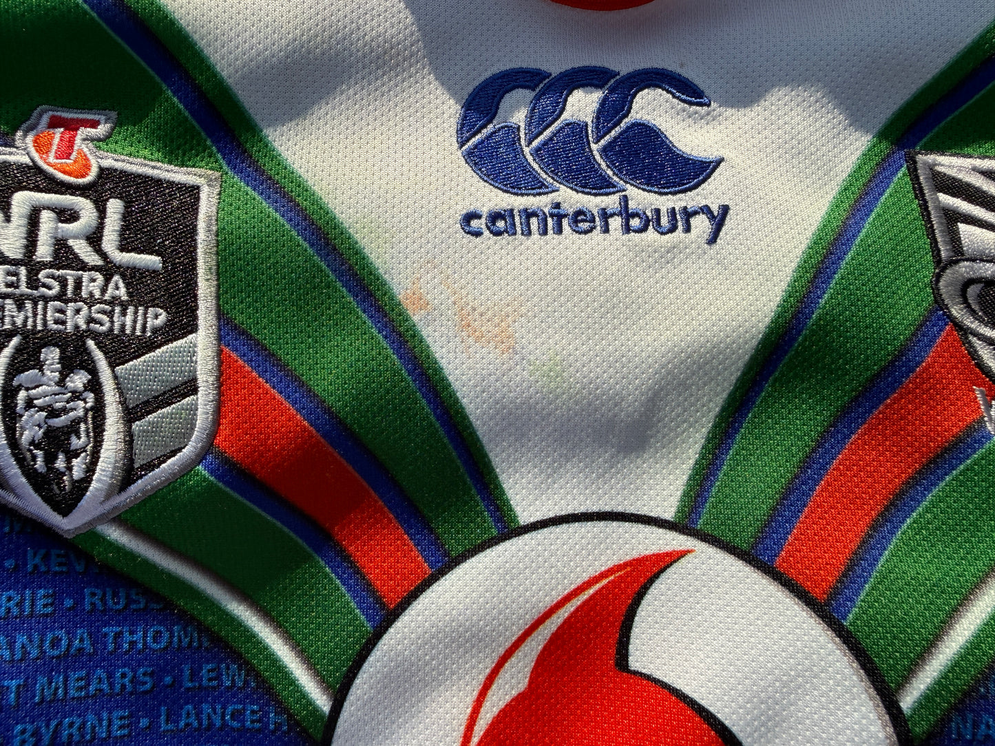 2014 NZ Warriors Heritage Jersey (L)