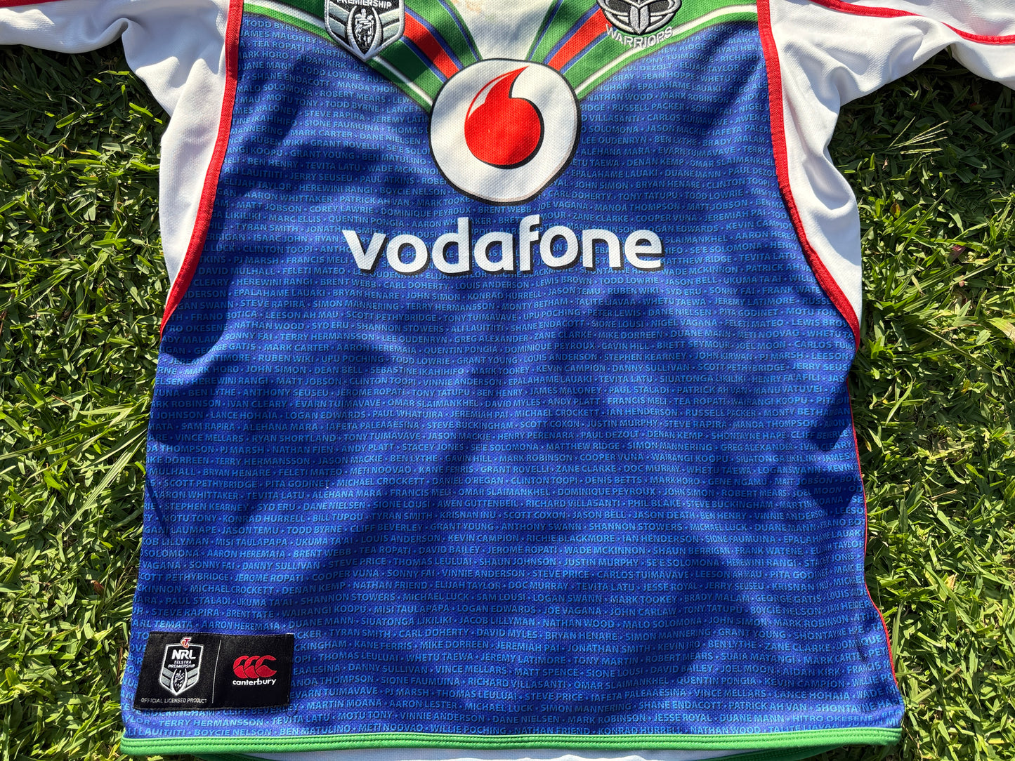 2014 NZ Warriors Heritage Jersey (L)