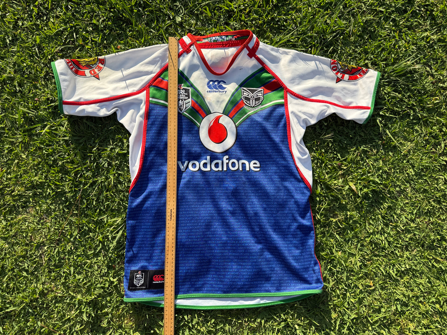 2014 NZ Warriors Heritage Jersey (L)