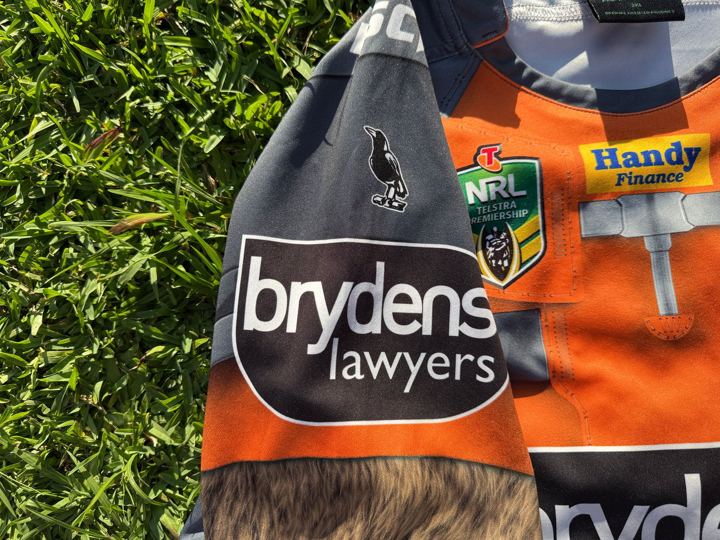 2017 Wests Tigers Marvel Rocket Racoon Jersey (3XL)