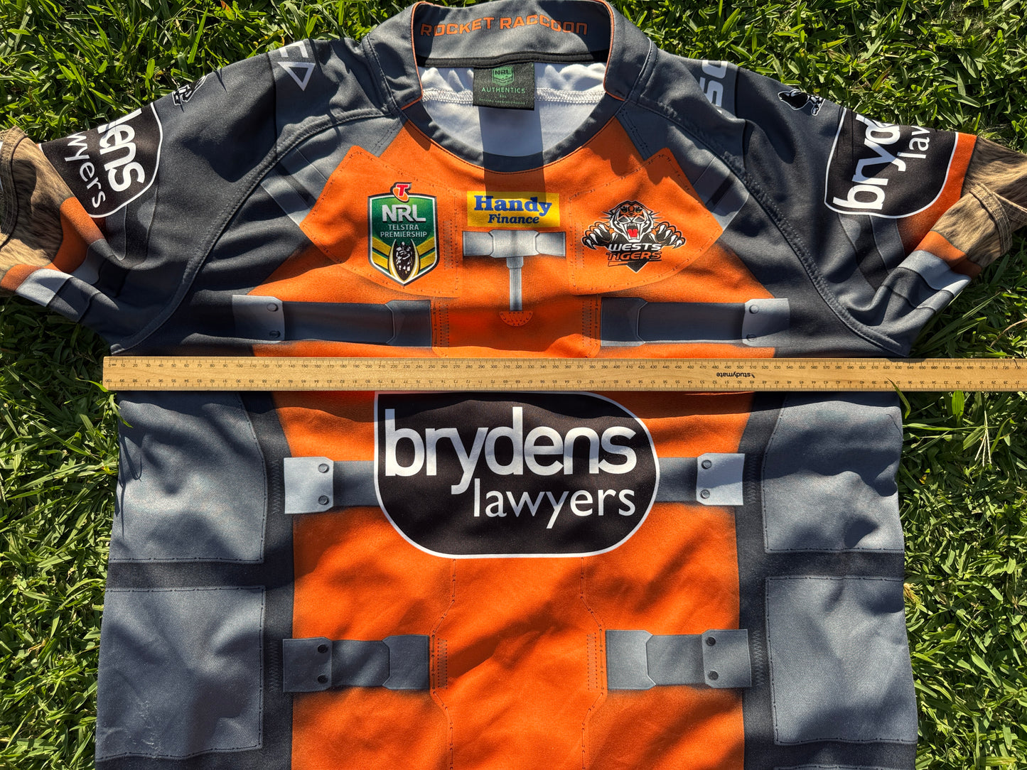 2017 Wests Tigers Marvel Rocket Racoon Jersey (3XL)