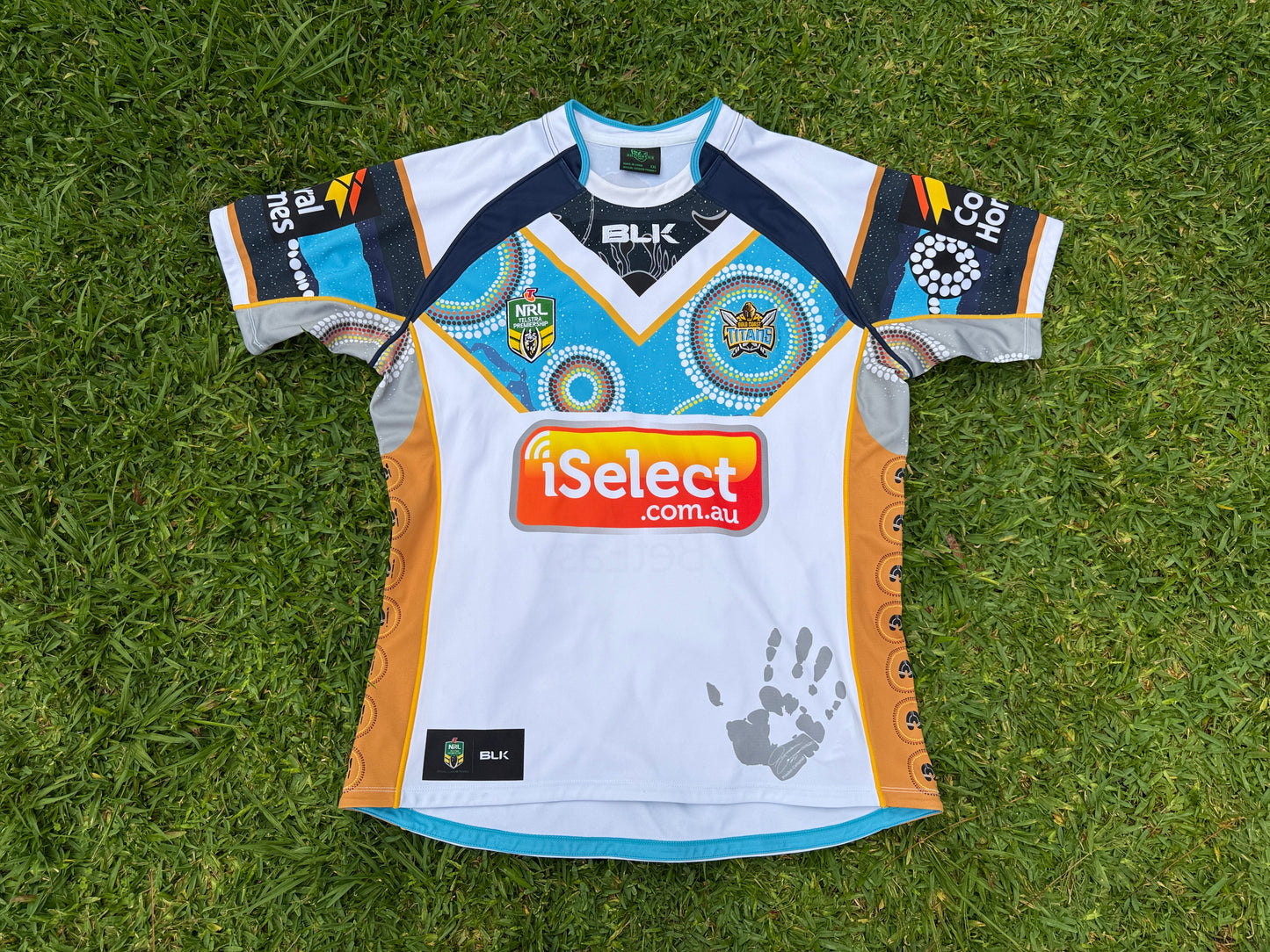 2014 Gold Coast Titans Indigenous Jersey (2XL)