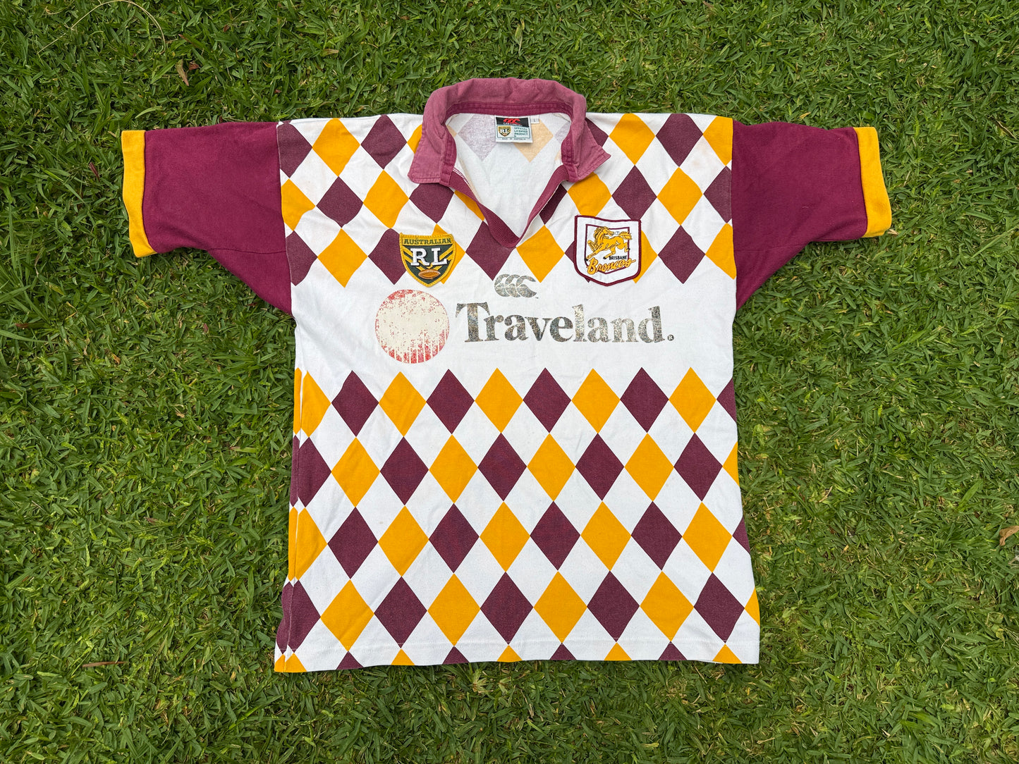 1995 Brisbane Broncos Diamond Away Jersey (XL)