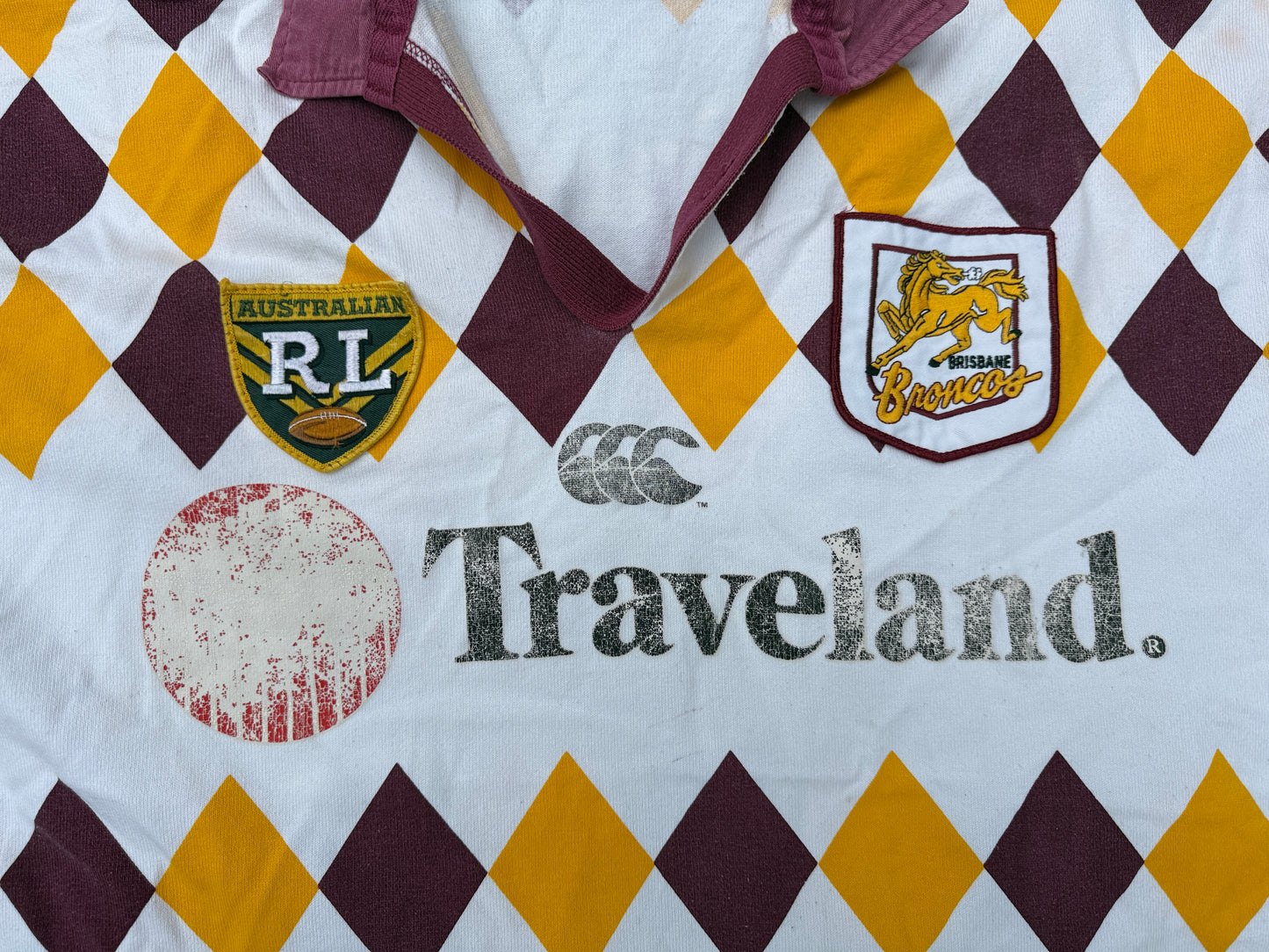 1995 Brisbane Broncos Diamond Away Jersey (XL)