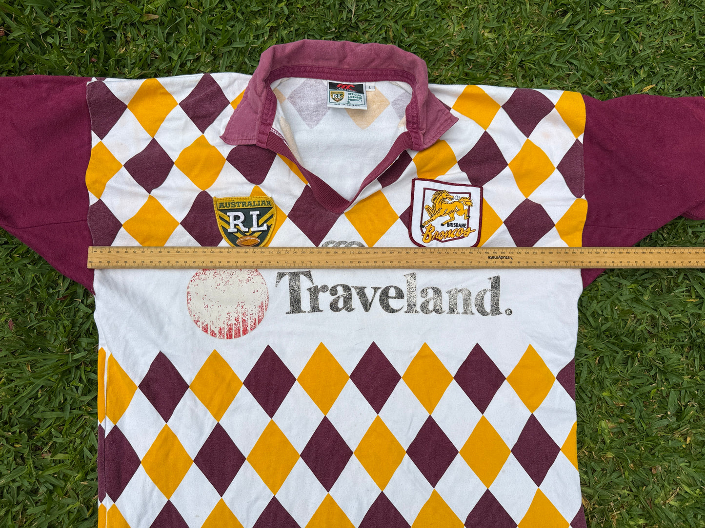 1995 Brisbane Broncos Diamond Away Jersey (XL)