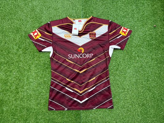 2016 QLD Maroons Player Issue training Jersey (L)