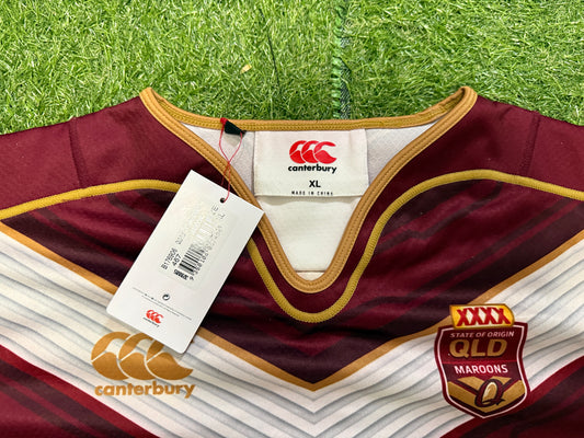 2016 QLD Maroons Player Issue training Jersey (L)