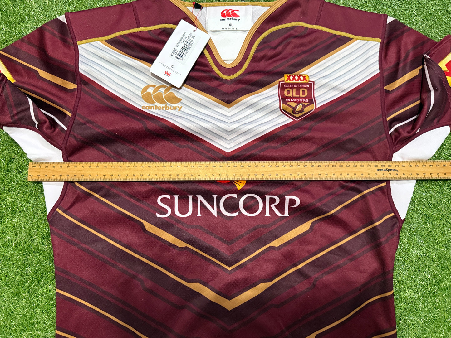 2016 QLD Maroons Player Issue training Jersey (L)